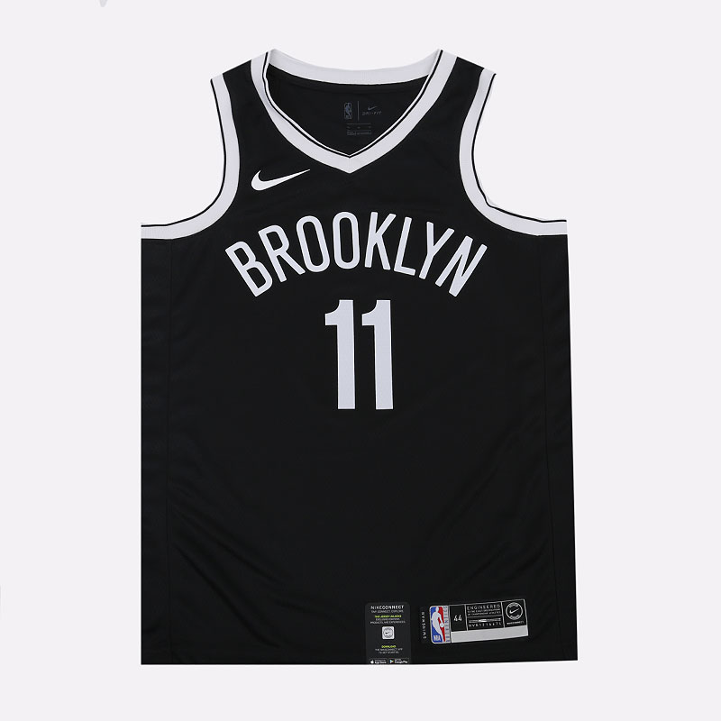 мужская черная майка Nike Kyrie Irving Nets Icon Edition NBA Swingman Jersey 864459-019 - цена, описание, фото 1